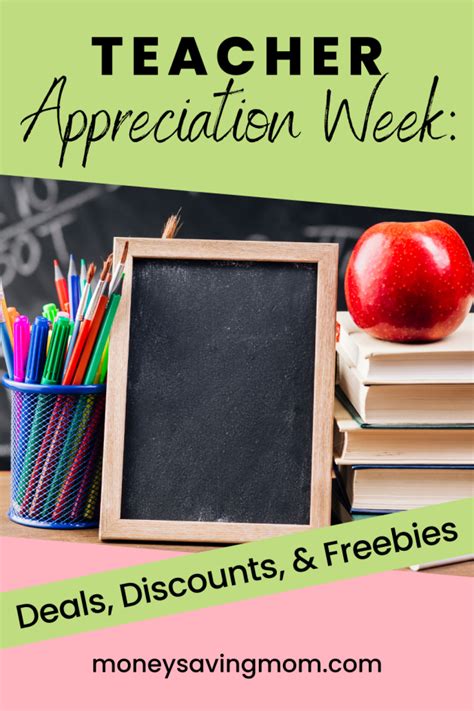 All the best Teacher Appreciation Week freebies and deals